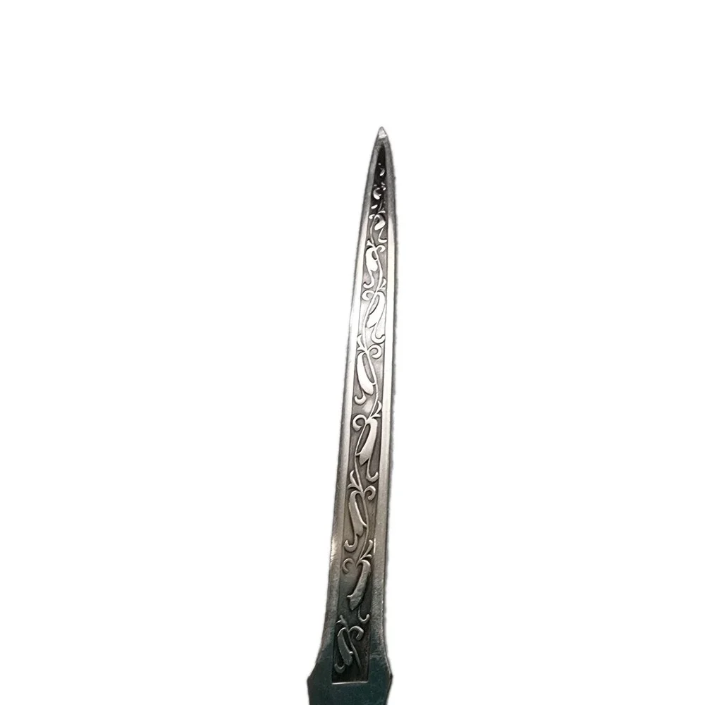 Vintage Japanese Ornate Stainless Steel Letter Opener 9 inch